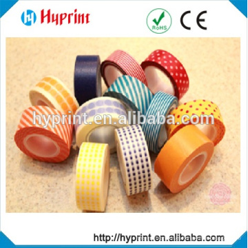 Custom christmas colorful decoration tape